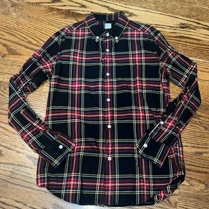 Jcrew Crewcuts Boys' button-up tartan shirt size 12 NWOT